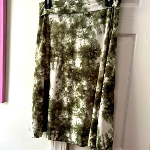 Tie dye skirt